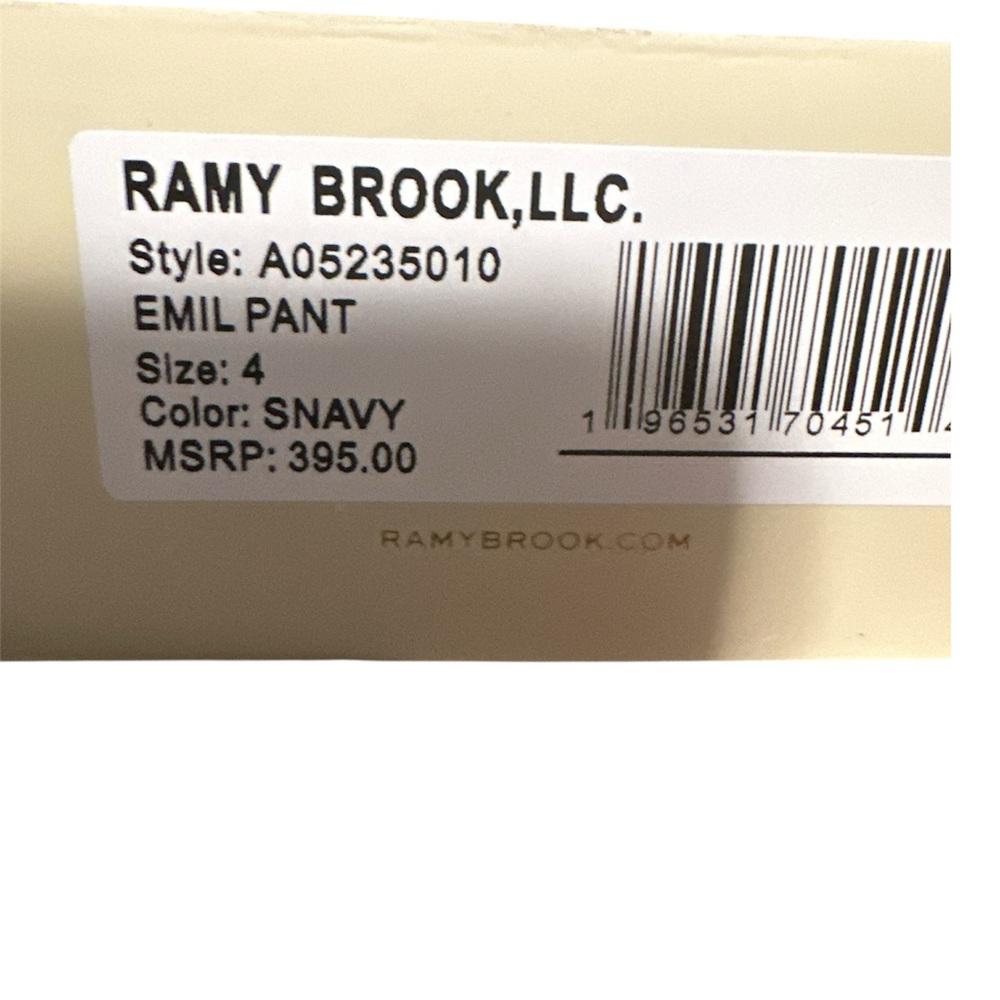 NWT Ramy Brook Emil SNavy Cargo Wide-Leg Pant Sz 4 Cosette Vest Top Sz Small - Picture 12 of 14